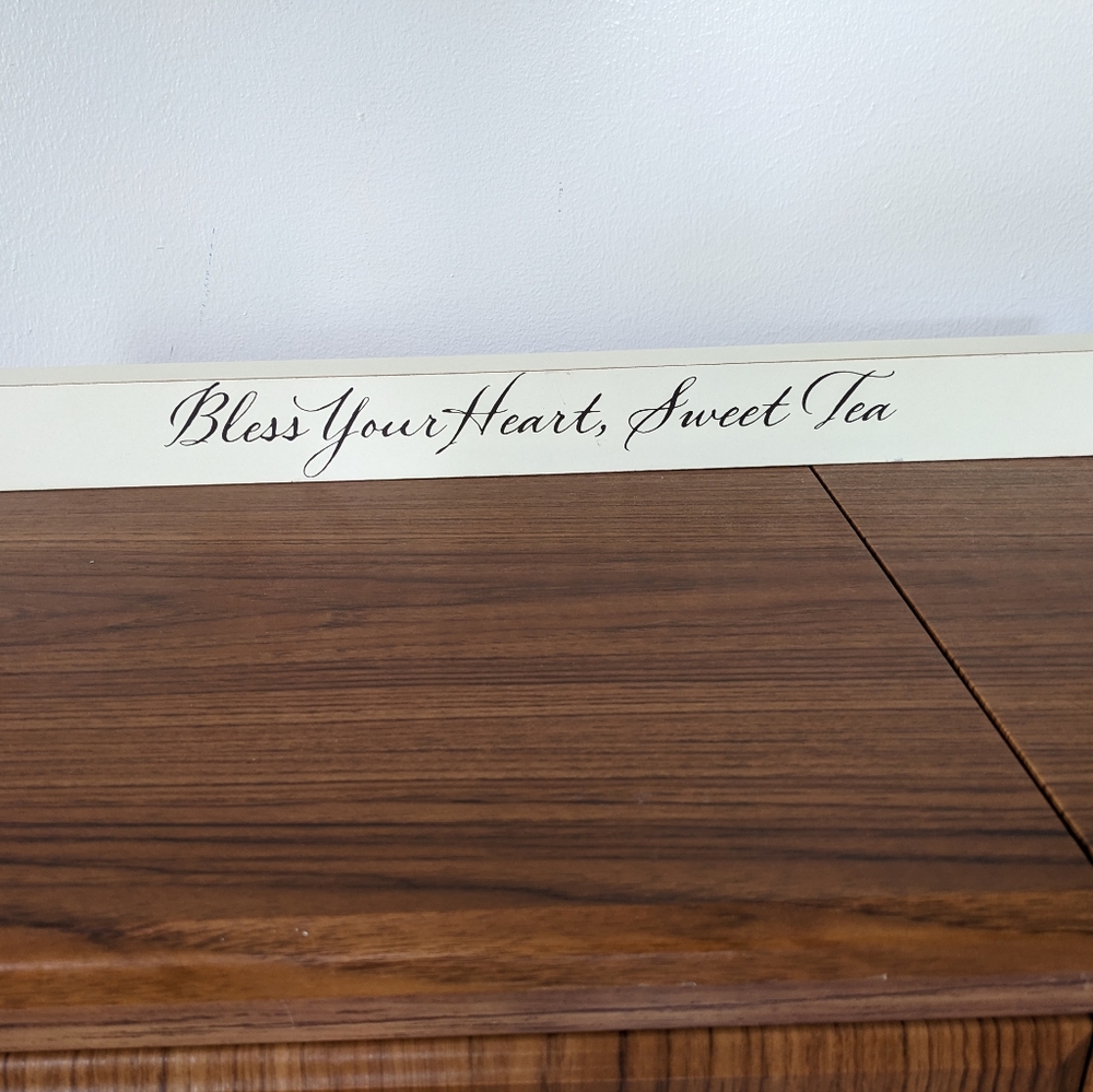 Bless Your Heart, Sweet Tea Wood Sign